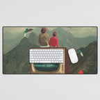Mother Protect Me from the Sadness of this World Desk Mat Gallery Image 1