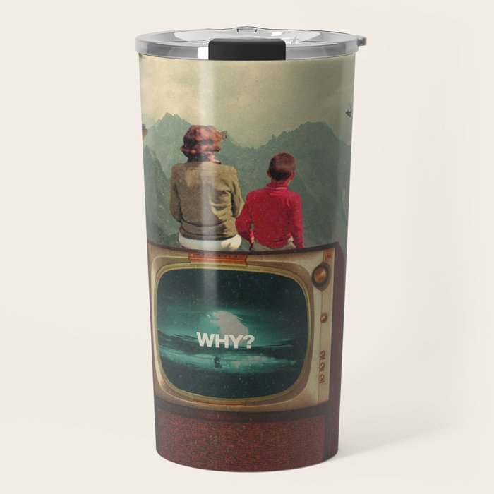 Mother Protect Me from the Sadness of this World Travel Mug Gallery Image 1