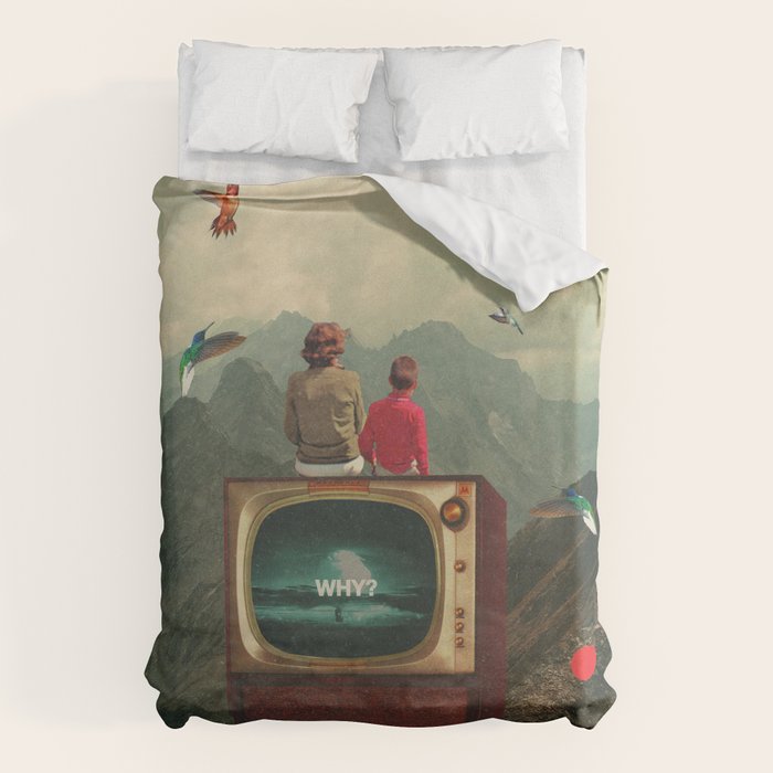 Mother Protect Me from the Sadness of this World Duvet Cover Gallery Image 1