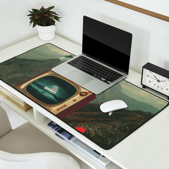 Mother Protect Me from the Sadness of this World Desk Mat Gallery Image 2