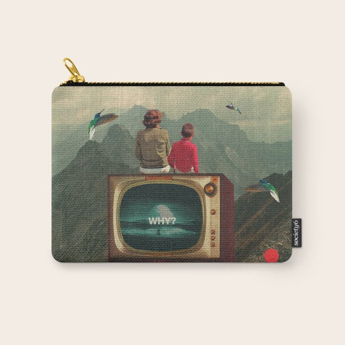 Mother Protect Me from the Sadness of this World Carry All Pouch Gallery Image 1