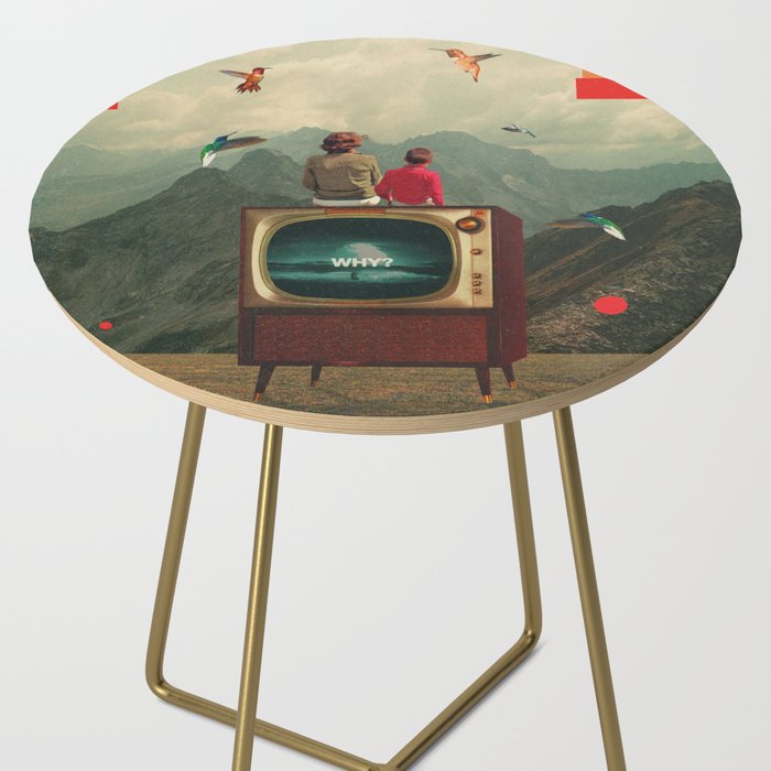 Mother Protect Me from the Sadness of this World Side Table Gallery Image 2