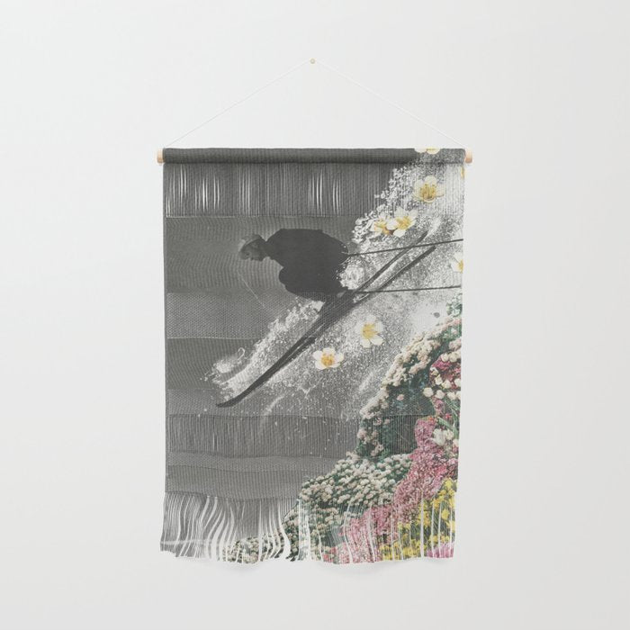Spring Skiing Wall Hanging Gallery Image 1