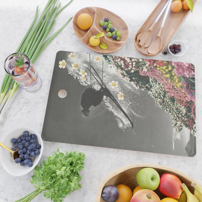 Spring Skiing Cutting Board Gallery Image 2