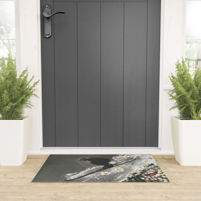 Spring Skiing Welcome Mat Gallery Image 3