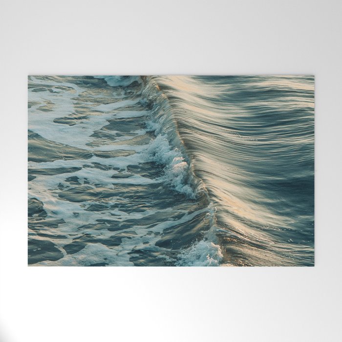 Modern Coastal Photograph - Seascape #1 Welcome Mat Gallery Image 1