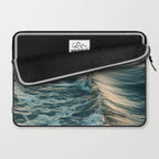 Modern Coastal Photograph - Seascape #1 Laptop Sleeve Gallery Image 2