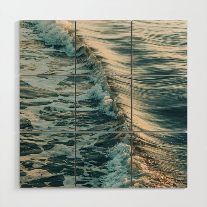Modern Coastal Photograph - Seascape #1 Wood Wall Art Gallery Image 1