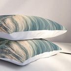 Modern Coastal Photograph - Seascape #1 Pillow Sham Gallery Image 3