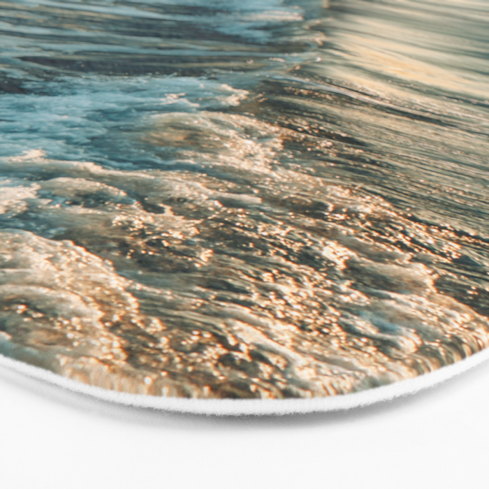 Modern Coastal Photograph - Seascape #1 Bath Mat Gallery Image 3