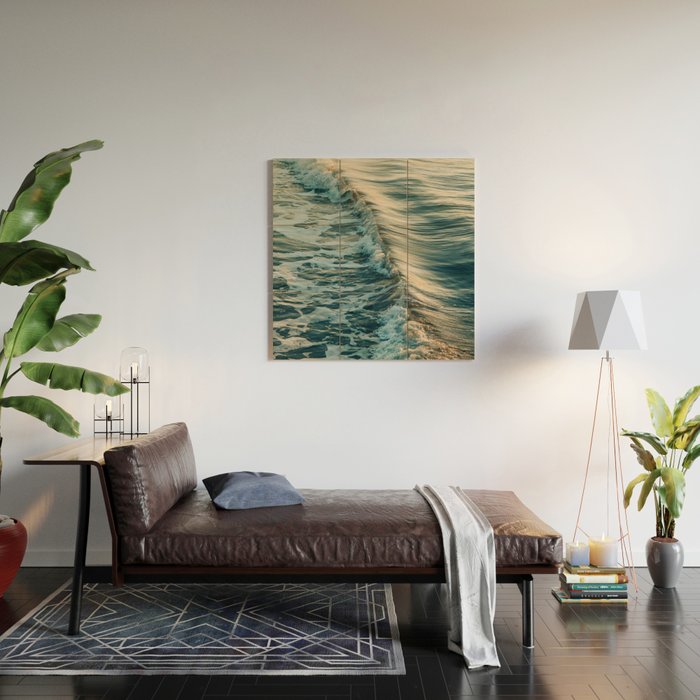 Modern Coastal Photograph - Seascape #1 Wood Wall Art Gallery Image 2
