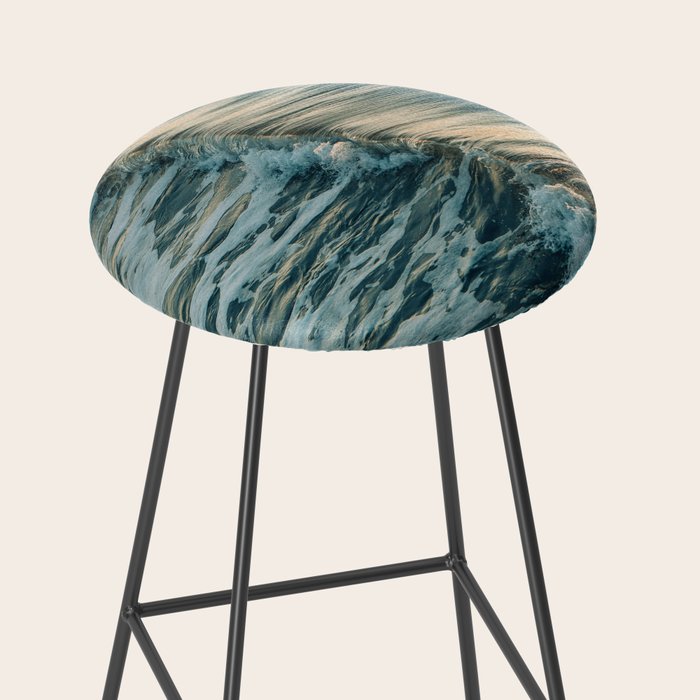 Modern Coastal Photograph - Seascape #1 Stool Gallery Image 2