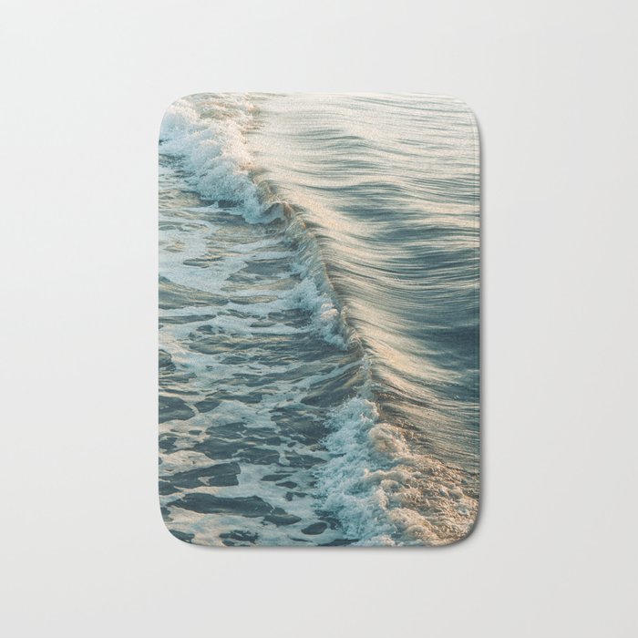 Modern Coastal Photograph - Seascape #1 Bath Mat Gallery Image 1