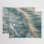Modern Coastal Photograph - Seascape #1 Placemat Gallery Image 1
