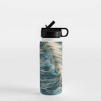 Modern Coastal Photograph - Seascape #1 Water Bottle Gallery Image 1