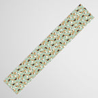 beagle scatter mint Table Runner Gallery Image 3