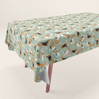 beagle scatter mint Tablecloth Gallery Image 1