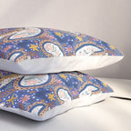 Leopard Cubs Starry Night Pillow Sham Gallery Image 3