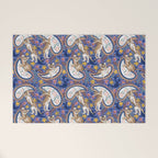 Leopard Cubs Starry Night Welcome Mat Gallery Image 1