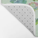Baby succulent 2 - green Bath Mat Gallery Image 2