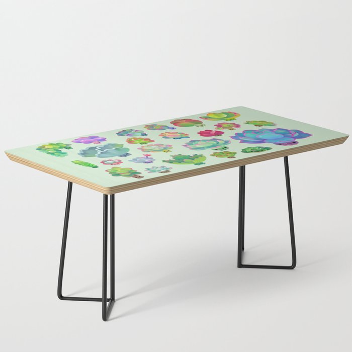 Baby succulent 2 - green Coffee Table Gallery Image 1