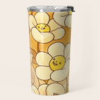 Watercolor Test (Yellow) Travel Mug Gallery Image 2