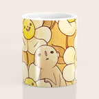 Watercolor Test (Yellow) Coffee Mug Gallery Image 4