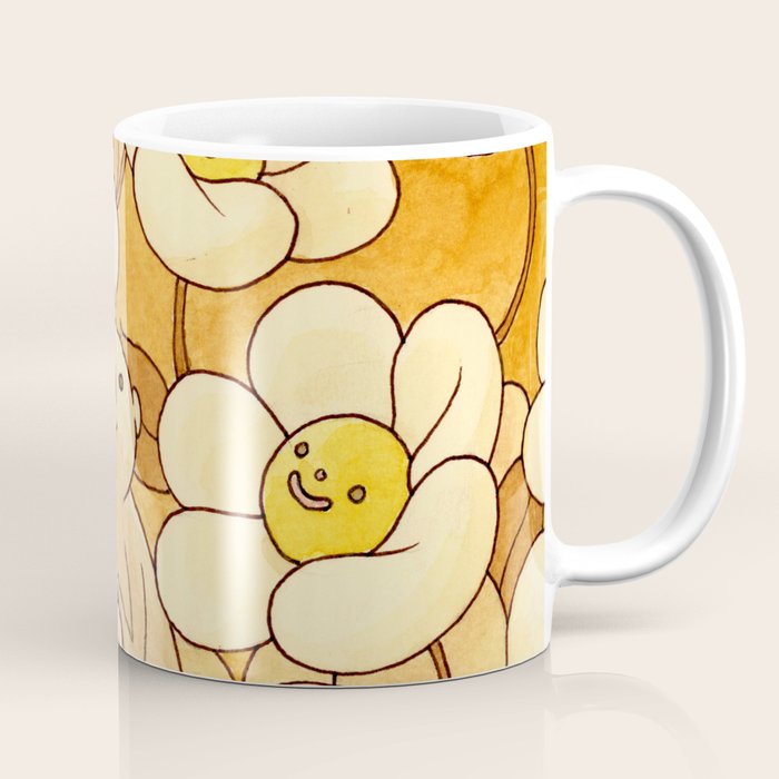 Watercolor Test (Yellow) Coffee Mug Gallery Image 1