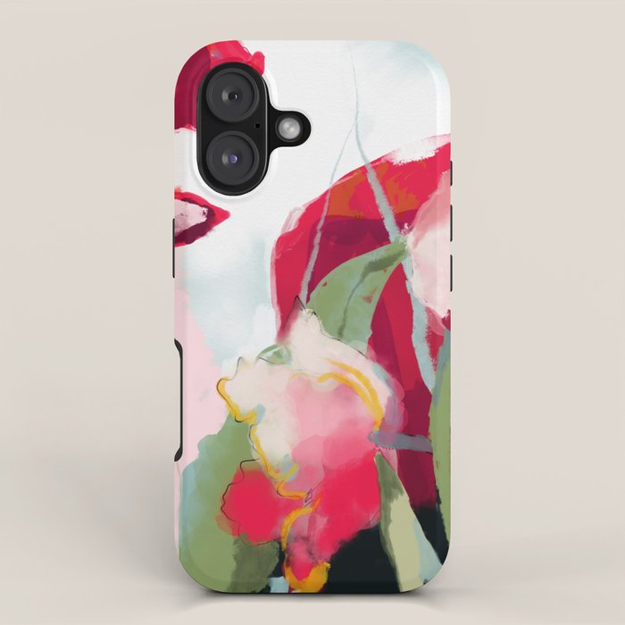 abstract floral bloom iPhone Case Gallery Image 1