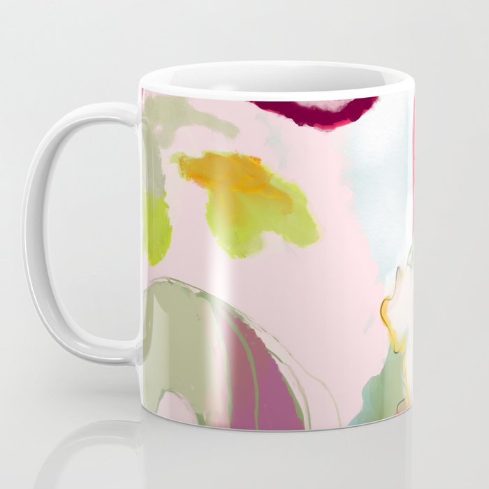abstract floral bloom Coffee Mug Gallery Image 3