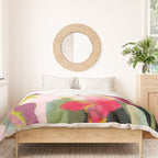 abstract floral bloom Duvet Cover Gallery Image 3