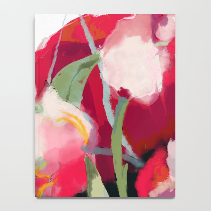 abstract floral bloom Notebook Gallery Image 4