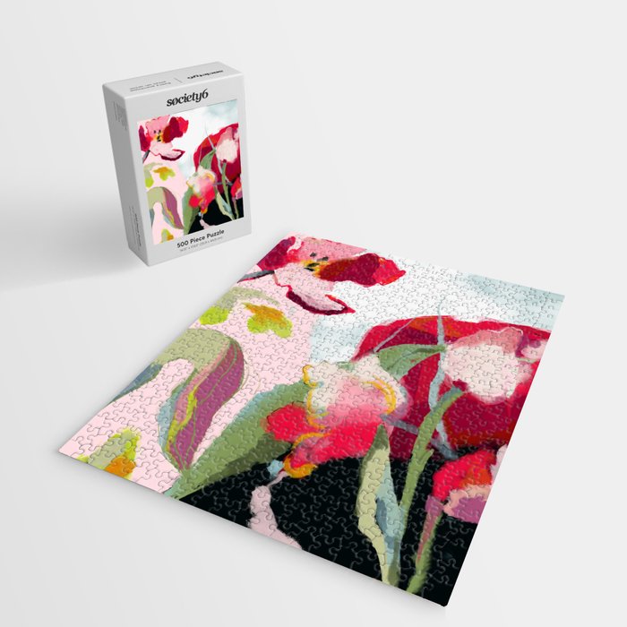 abstract floral bloom Jigsaw Puzzle Gallery Image 2