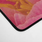 Hot Pink Peonies Desk Mat Gallery Image 4