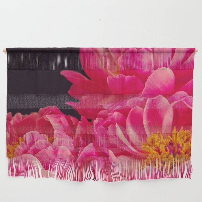 Hot Pink Peonies Wall Hanging Gallery Image 1