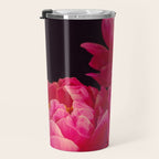 Hot Pink Peonies Travel Mug Gallery Image 3
