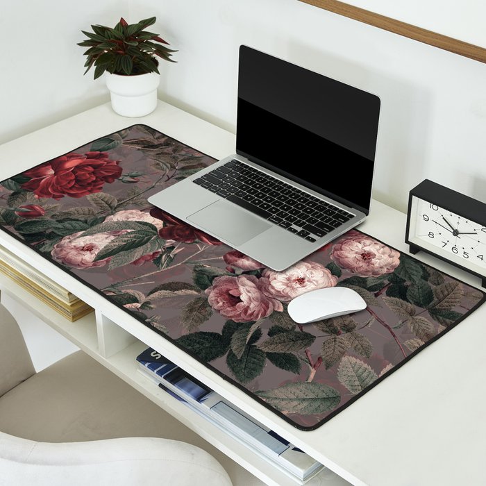Roses in the Dark IV Desk Mat Gallery Image 2
