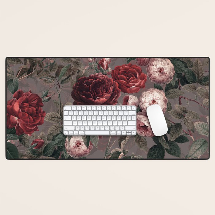 Roses in the Dark IV Desk Mat Gallery Image 1