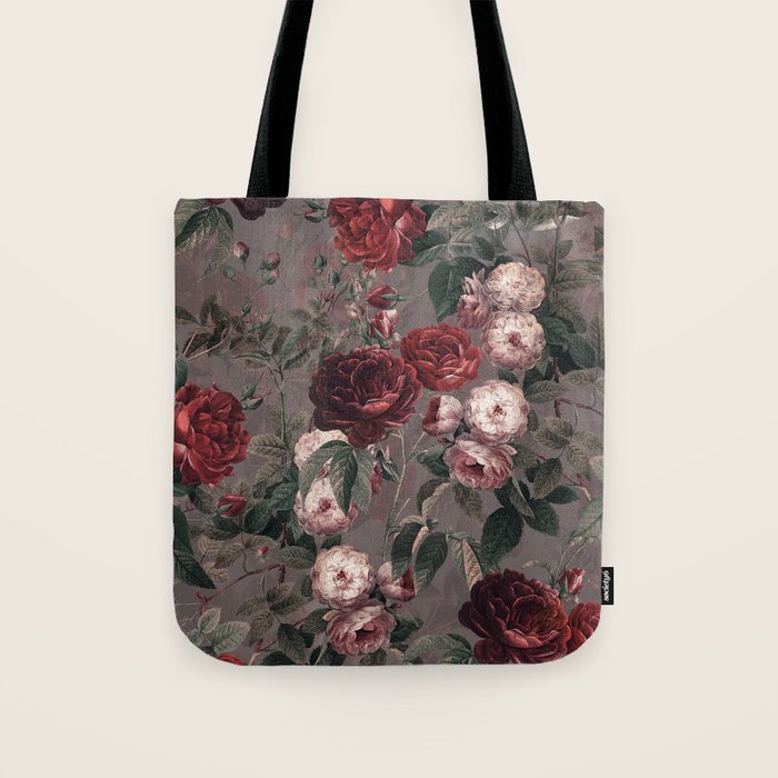 Roses in the Dark IV Tote Bag Gallery Image 1