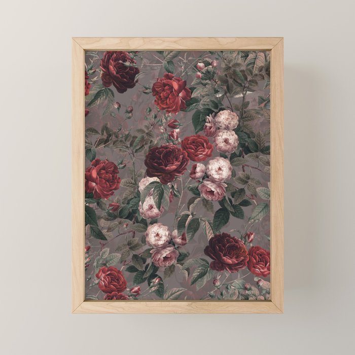 Roses in the Dark IV Mini Art Print Gallery Image 1