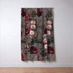 Roses in the Dark IV Window Curtain Gallery Image 3