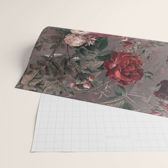 Roses in the Dark IV Wrapping Paper Gallery Image 2