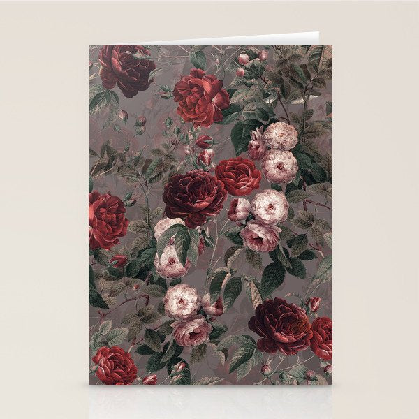 Roses in the Dark IV Stationery Card Gallery Image 2