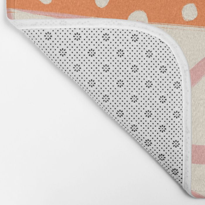 Peach Pattern Cake | PATTERN 08: The Retro Edition Bath Mat Gallery Image 2
