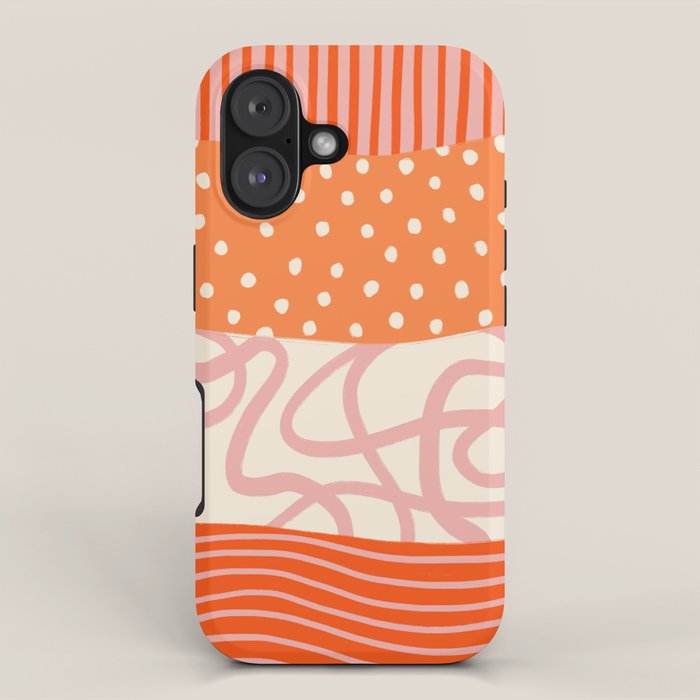 Peach Pattern Cake | PATTERN 08: The Retro Edition iPhone Case Gallery Image 1