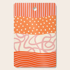 Peach Pattern Cake | PATTERN 08: The Retro Edition Cutting Board Gallery Image 1