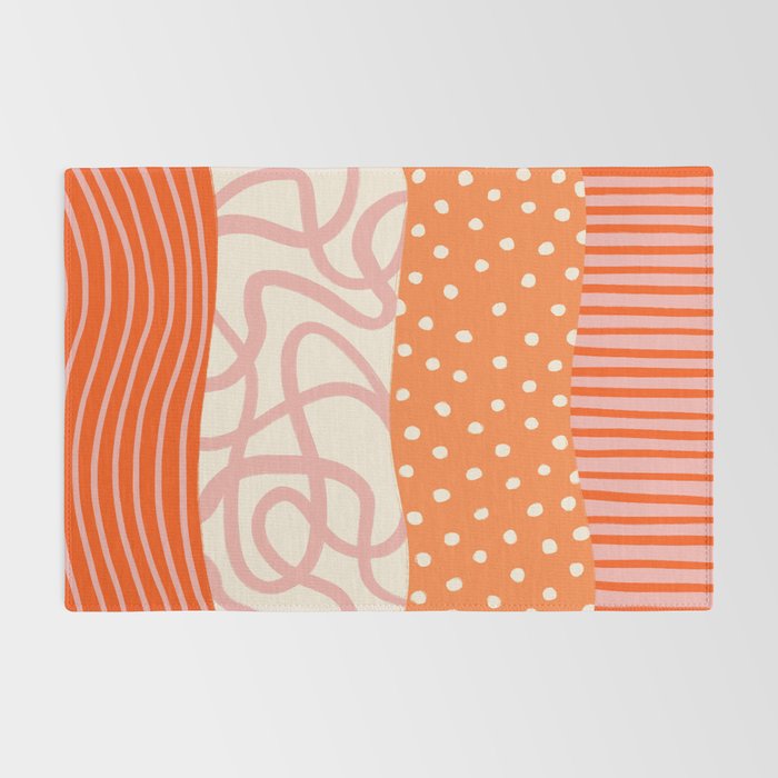 Peach Pattern Cake | PATTERN 08: The Retro Edition Rug Gallery Image 2