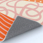 Peach Pattern Cake | PATTERN 08: The Retro Edition Rug Gallery Image 4