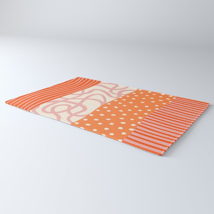 Peach Pattern Cake | PATTERN 08: The Retro Edition Rug Gallery Image 3