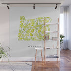 Oregon State Flower - Tall Oregon Grape Wall Mural Gallery Image 1